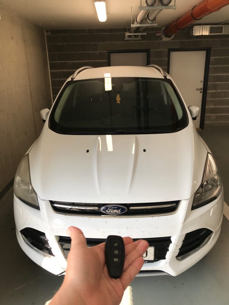 Ztráta klíčů Ford Kuga